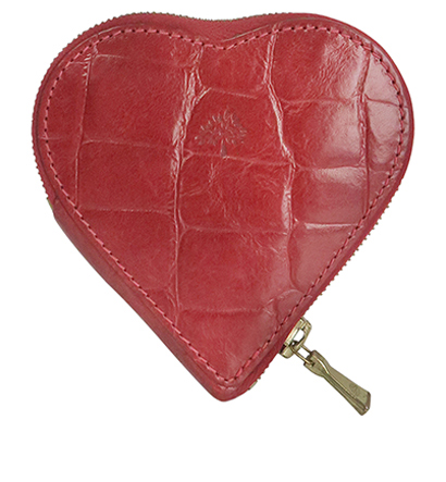 Mulberry Heart Wallet, front view